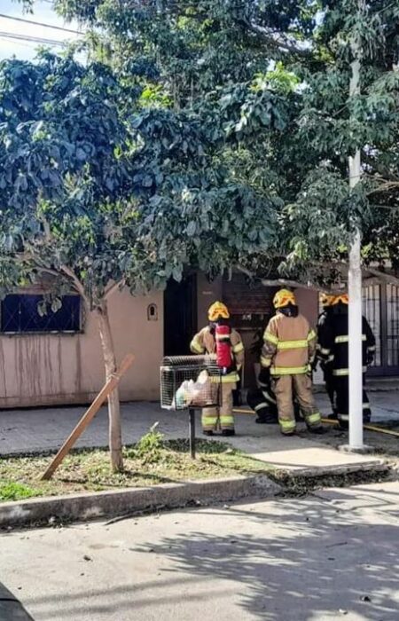 Incendio en una casa de barrio Guadalupe: la sorpresa que se llevaron los bomberos al entrar